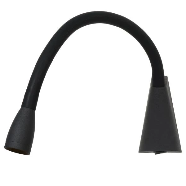 Lucide GALEN-LED - Lámpara de cabecera / Lámpara de pared - LED - 1x3W 3000K - Negro - detalle 4